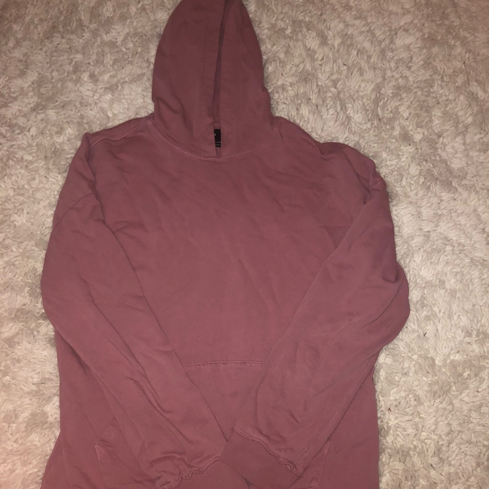 pink sweatshirt